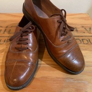 Russel & Bromley Brogues dress shoes flats brown